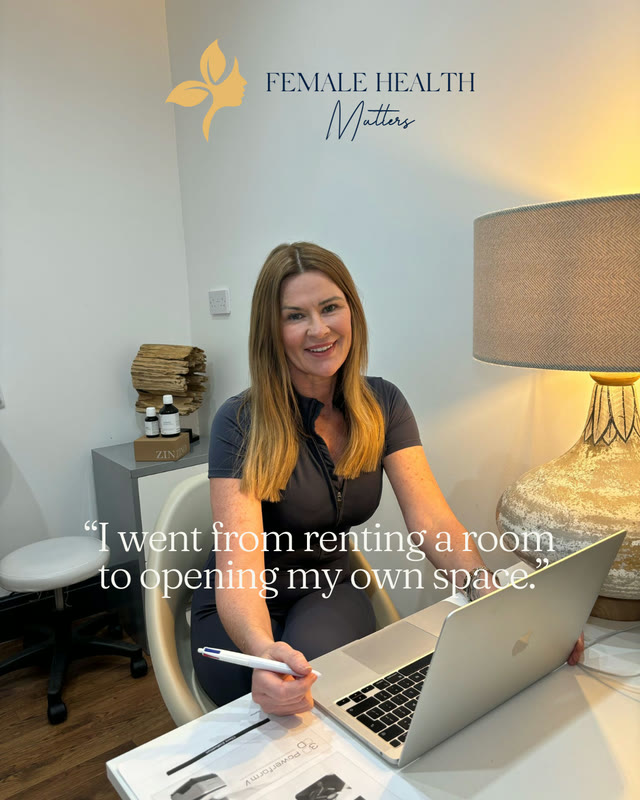 Female Health Matters: &ldquo;I went from renting a room to opening my own space.&rdquo;